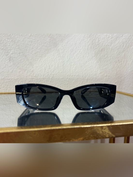 Michael Kors Accessories - Michael Kors Black Gloss Rectangular Sunglasses